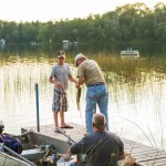 Fishing on Lake Ida