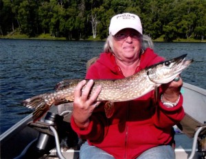 Fishing on Big Sand Lake